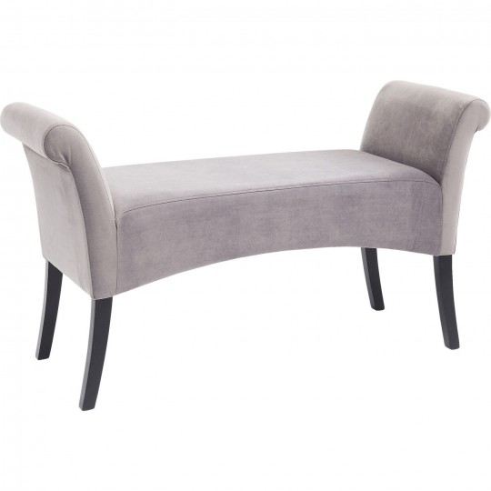 Bench Motley Velvet Silvergrey Kare Design Bench Motley Velvet Silvergrey Kare Design