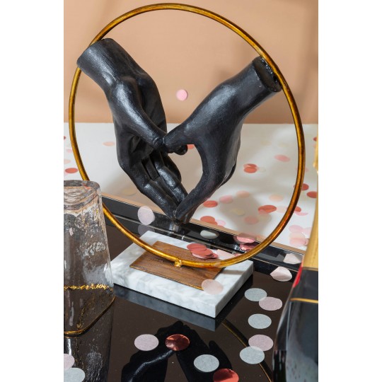 Deco Object Elements Heart Hand Kare Design