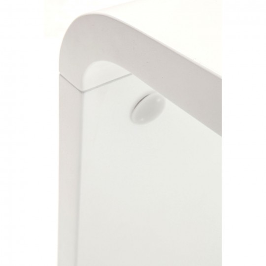 Secretária Club Snake Branca 150x70cm Secretária Club Snake Branca 150x70cm