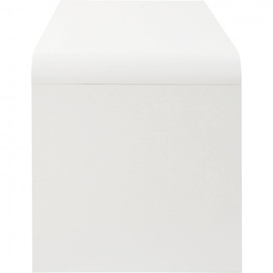 Secretária Club Snake Branca 150x70cm Secretária Club Snake Branca 150x70cm