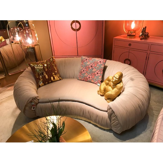 Deco Figurine Monkey Gorilla Side Medium Gold Kare Design Deco Figurine Monkey Gorilla Side Medium Gold Kare Design