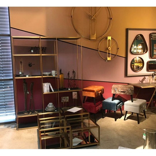 Mesa de Centro Luigi Gold (conj.4) Mesa de Centro Luigi Gold (conj.4)