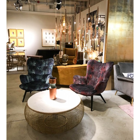 Mesa de Centro Cesta Gold Mesa de Centro Cesta Gold