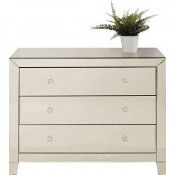 Dresser Luxury Champagne 3 Drawers Kare Design