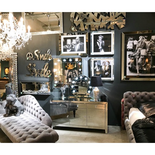 Decoração de Parede Espelho Peace Small