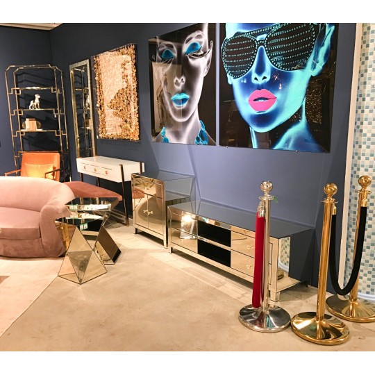 Suporte Vegas Dourado 1pc Suporte Vegas Dourado 1pc