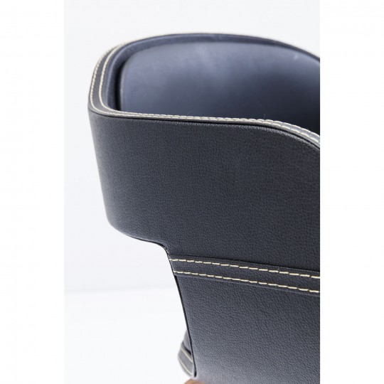 Chair with Armrest Costa Walnut Kare Design Chair with Armrest Costa Walnut Kare Design