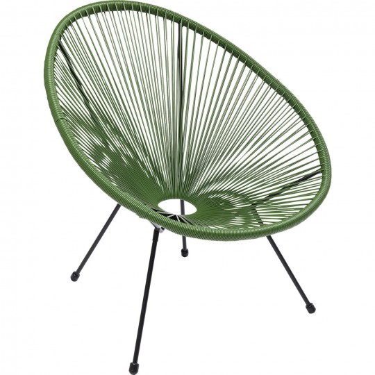 Armchair Acapulco green Kare Design Armchair Acapulco green Kare Design