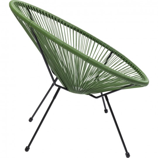 Armchair Acapulco green Kare Design Armchair Acapulco green Kare Design