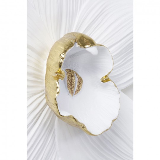 Decoração de Parede Orchid Branco 54cm