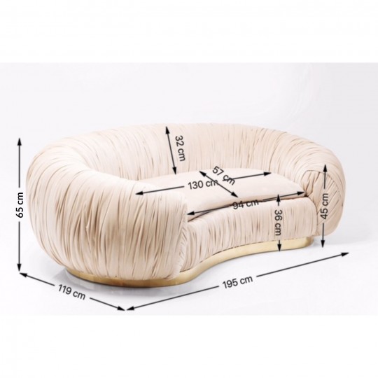 Sofa Perugia 2-Seater Kare Design
