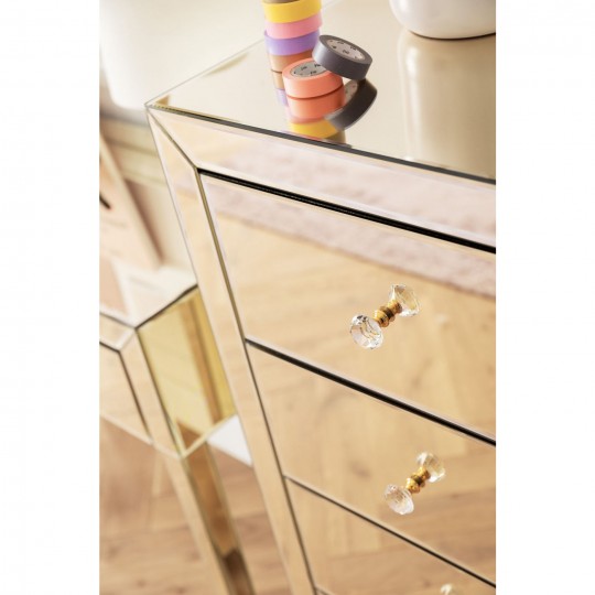 Cabinet Luxury Champagne 5 Drawers Kare Design Cabinet Luxury Champagne 5 Drawers Kare Design