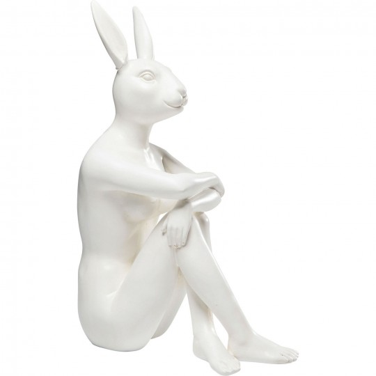 Deco Figurine Gangster Rabbit White Kare Design
