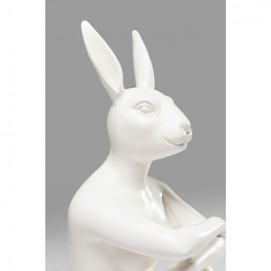 Deco Figurine Gangster Rabbit White Kare Design