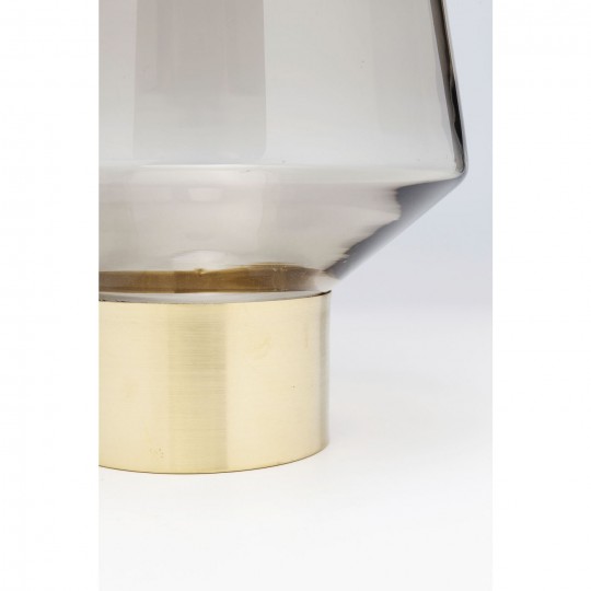 Vaso Noble Ring Castanho 40cm Vaso Noble Ring Castanho 40cm