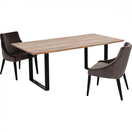 Table Symphony Black 160x80cm Kare Design
