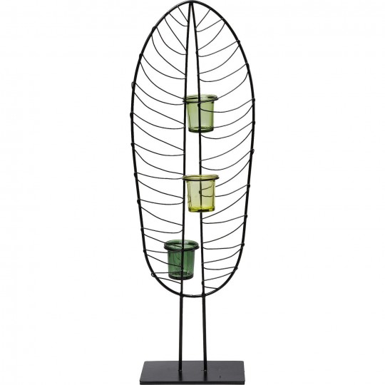 Porta velas Leaf Wire 67cm