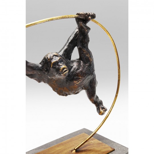 Peça Decorativa Climbing Monkeys