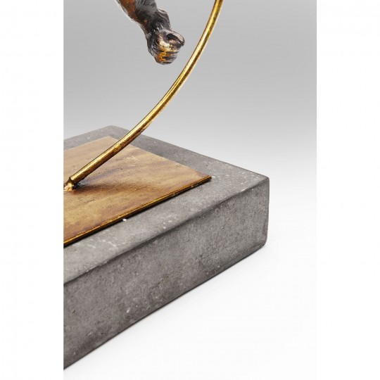 Peça Decorativa Climbing Monkeys