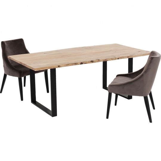 Table Harmony black 160x80cm Kare Design