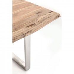 Table Harmony Chrome 180x90cm Kare Design