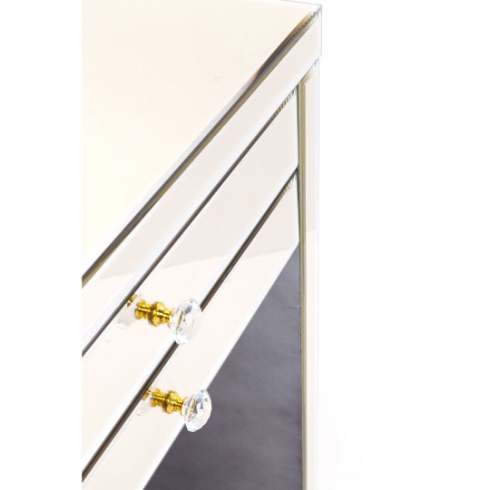 Secretária Luxury Champagne 140x60cm Secretária Luxury Champagne 140x60cm