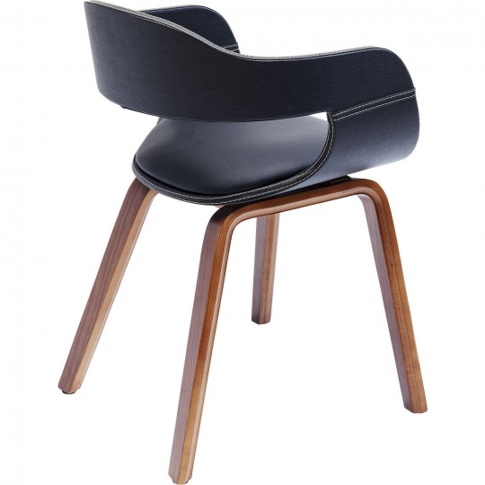 Chair with Armrest Costa Walnut Kare Design Chair with Armrest Costa Walnut Kare Design