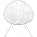 Fauteuil Acapulco blanc
