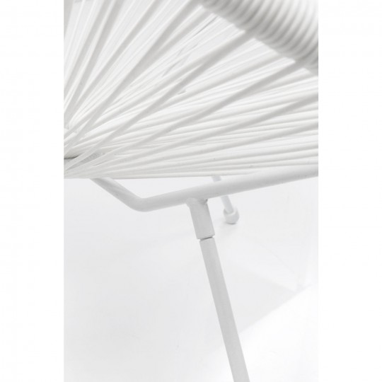 Armchair Acapulco white Kare Design