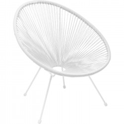 Fauteuil Acapulco blanc
