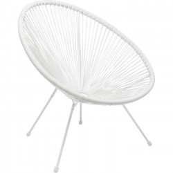 Fauteuil Acapulco blanc