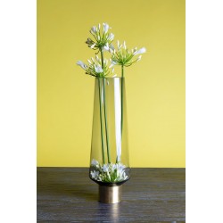 Vase Noble Ring Grey 40cm Kare Design