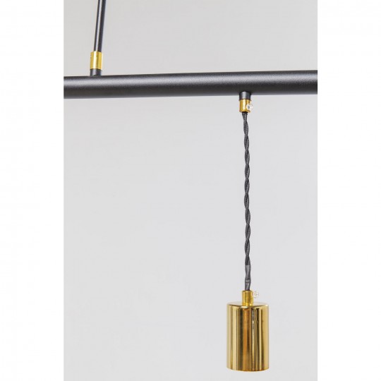 Pendant Lamp Pole Black Six Kare Design