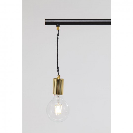 Pendant Lamp Pole Black Six Kare Design