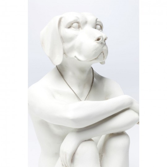 Deco Figurine Gangster Dog Cream Kare Design Deco Figurine Gangster Dog Cream Kare Design