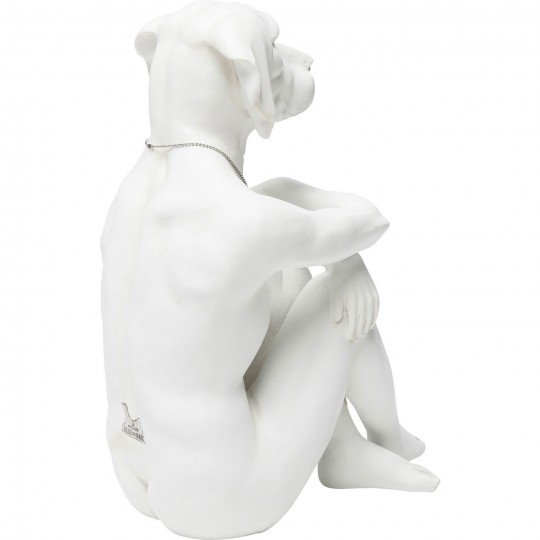 Deco Figurine Gangster Dog Cream Kare Design Deco Figurine Gangster Dog Cream Kare Design