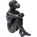 Deco Figurine Gangster Dog Black Kare Design