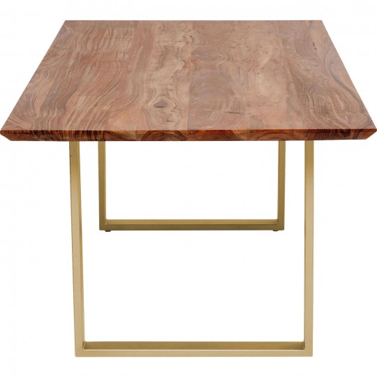 Table Symphony Brass 200x100cm Kare Design Table Symphony Brass 200x100cm Kare Design