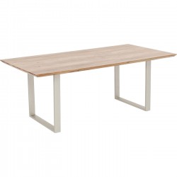 Table Symphony Silver 200x100cm Kare Design