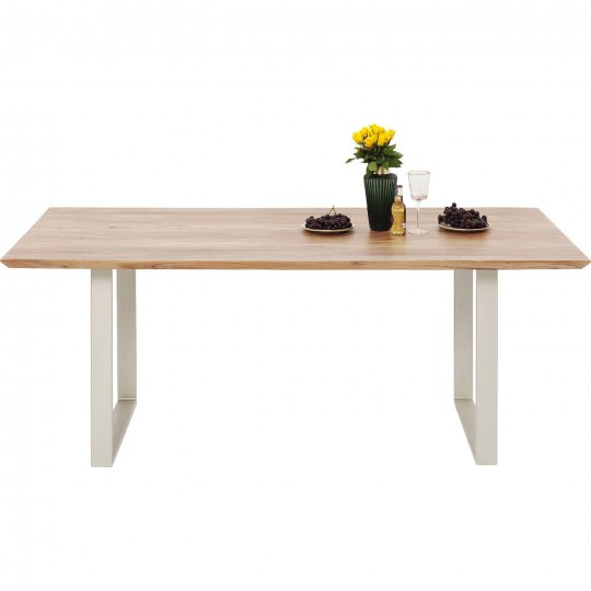 Table Symphony Silver 200x100cm Kare Design Table Symphony Silver 200x100cm Kare Design