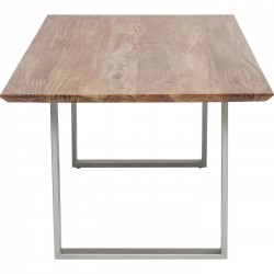 Table Symphony Silver 200x100cm Kare Design