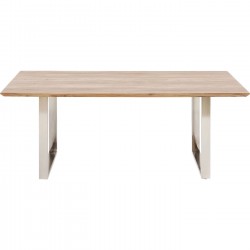 Table Symphony Chrome 200x100cm Kare Design
