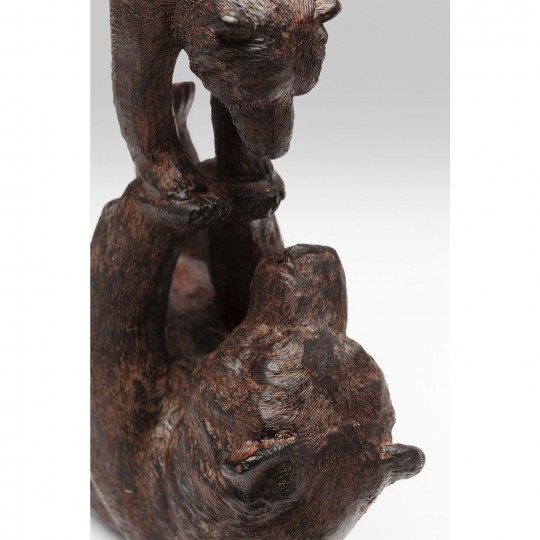 Peça Decorativa Artistic Bears Handstand