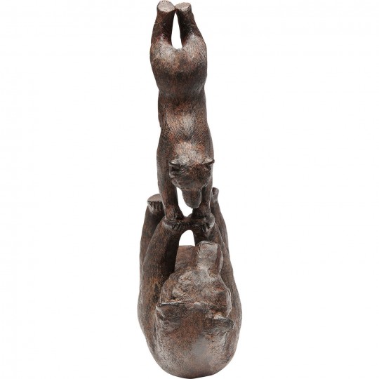 Peça Decorativa Artistic Bears Handstand