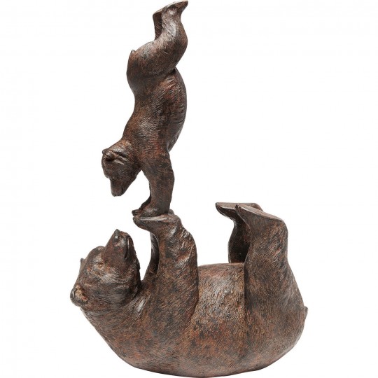 Peça Decorativa Artistic Bears Handstand