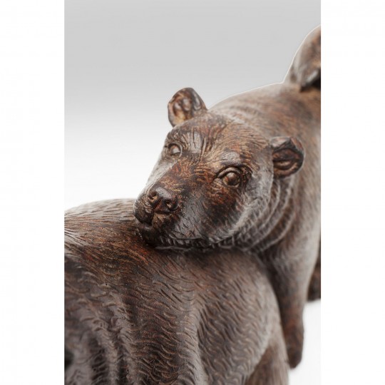 Peça Decorativa Relaxed Bear Family