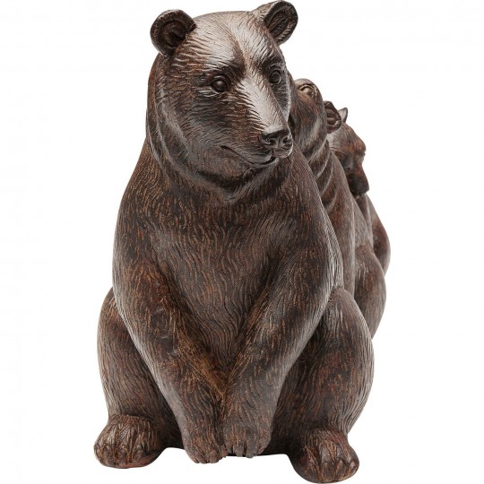 Peça Decorativa Relaxed Bear Family