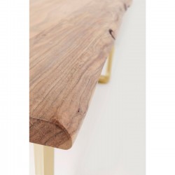 Table Harmony Brass 200x100cm Kare Design