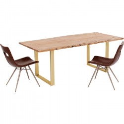 Table Harmony Brass 200x100cm Kare Design