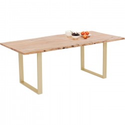 Table Harmony Brass 200x100cm Kare Design